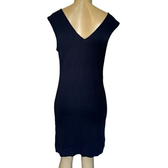 NWT Boden Sleeveless Jersey Shift Navy blue Dress size 2 NEW - Picture 2 of 6
